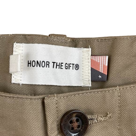 HONOR THE GIFT HTG® SHOP SHORT long khaki shorts Men’s Size 36 - Picture 5 of 9